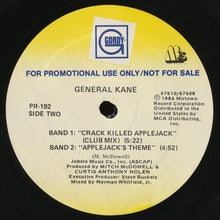 Load image into Gallery viewer, General Kane : Crack Killed Applejack (12", Promo)