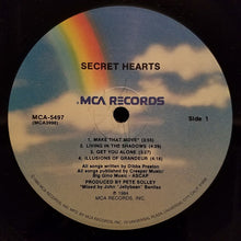 Load image into Gallery viewer, Secret Hearts : Secret Hearts (LP, Album)