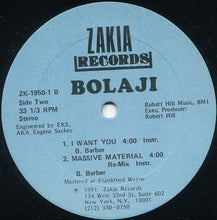 Load image into Gallery viewer, Bolaji : I Want You / Massive Material (12")