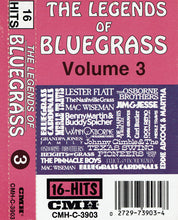 Load image into Gallery viewer, Various : The Legends Of Bluegrass Volume 3 (Cass, Comp)