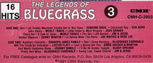 Load image into Gallery viewer, Various : The Legends Of Bluegrass Volume 3 (Cass, Comp)