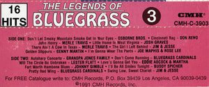 Various : The Legends Of Bluegrass Volume 3 (Cass, Comp)