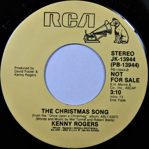 Kenny Rogers : The Christmas Song (7", Single, Promo, Mon)