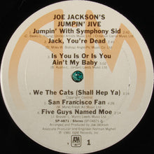 Load image into Gallery viewer, Joe Jackson's Jumpin' Jive : Joe Jackson's Jumpin' Jive (LP, Album, Y -)