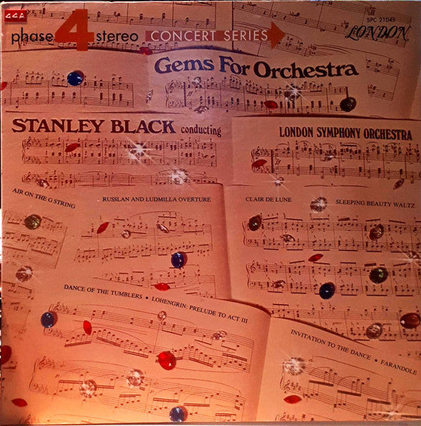 Stanley Black Conducting London Symphony Orchestra : Gems For Orchestra (LP)