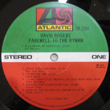 Load image into Gallery viewer, David Rogers (7) : Farewell To The Ryman (LP, Album, Promo, PR )