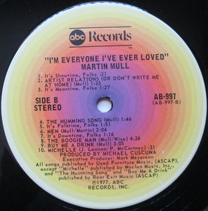 Martin Mull : I'm Everyone I've Ever Loved (LP, Album, Ter)