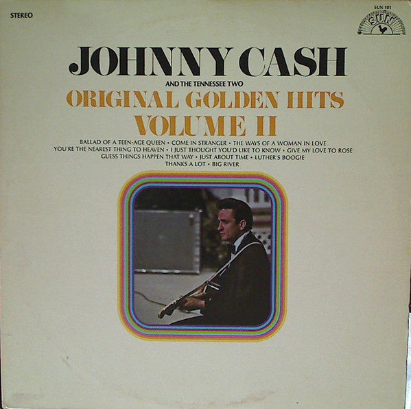 Johnny Cash And The Tennessee Two* : Original Golden Hits Volume II (LP, Comp)