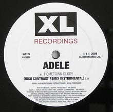 Load image into Gallery viewer, Adele (3) : Hometown Glory Remixes By High Contrast (12&quot;)