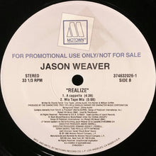 Load image into Gallery viewer, Jason Weaver : Realize (12", Promo)