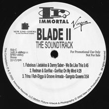 Load image into Gallery viewer, Various : Blade II The Soundtrack (2xLP, Promo)