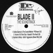 Load image into Gallery viewer, Various : Blade II The Soundtrack (2xLP, Promo)