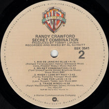 Load image into Gallery viewer, Randy Crawford : Secret Combination (LP, Album, Jac)
