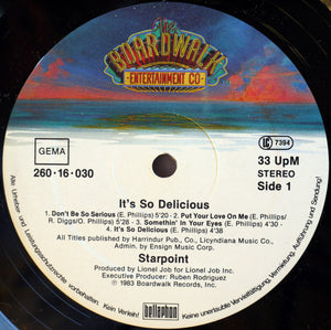 Starpoint : It's So Delicious (LP, Album)