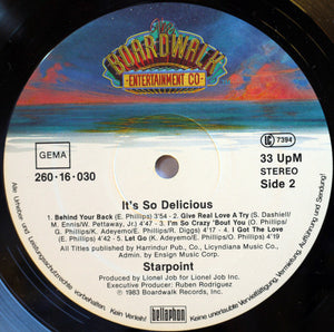 Starpoint : It's So Delicious (LP, Album)