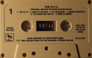 Christopher Young : The Fly II (Original Motion Picture Soundtrack) (Cass, Album, CrO)