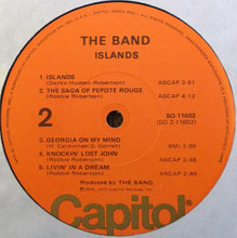 Load image into Gallery viewer, The Band : Islands (LP, Album)