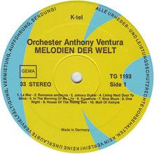 Load image into Gallery viewer, Orchester Anthony Ventura : Melodien Der Welt (Je T'aime 7) (LP, Album)