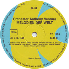 Load image into Gallery viewer, Orchester Anthony Ventura : Melodien Der Welt (Je T'aime 7) (LP, Album)