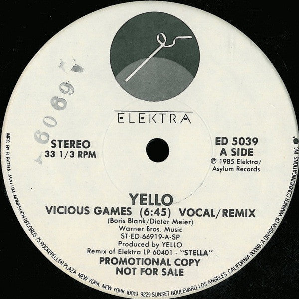 Yello : Vicious Games (12