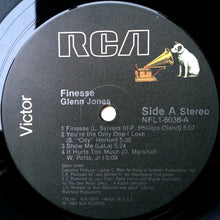 Load image into Gallery viewer, Glenn Jones : Finesse (LP, Album)