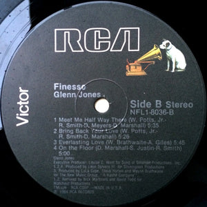 Glenn Jones : Finesse (LP, Album)