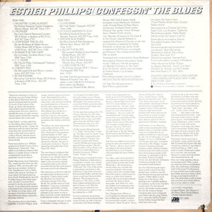 Esther Phillips : Confessin' The Blues (LP, Album, PR)