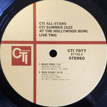 Load image into Gallery viewer, CTI All-Stars : CTI Summer Jazz At The Hollywood Bowl Live Two (LP, Album)