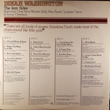 Load image into Gallery viewer, Dinah Washington : The Jazz Sides (2xLP, Album, Comp, Mono)