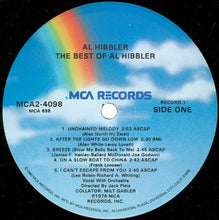 Load image into Gallery viewer, Al Hibbler : The Best Of Al Hibbler (2xLP, Comp)