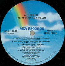 Load image into Gallery viewer, Al Hibbler : The Best Of Al Hibbler (2xLP, Comp)