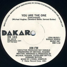 Load image into Gallery viewer, AM - FM* : You Are The One (12&quot;, Promo)