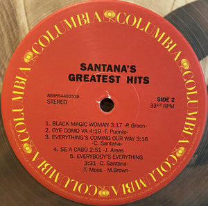 Santana : Greatest Hits (LP, Comp, RE, Cle)
