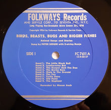 Load image into Gallery viewer, Pete Seeger : Birds, Beasts, Bugs &amp; Bigger Fishes (LP, Album, RE)