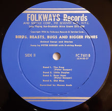 Load image into Gallery viewer, Pete Seeger : Birds, Beasts, Bugs &amp; Bigger Fishes (LP, Album, RE)