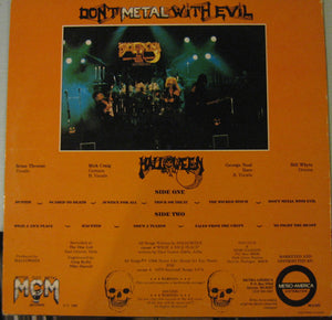 Halloween (4) : Don't Metal With Evil (LP, Album)