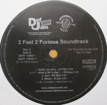 Load image into Gallery viewer, Various : 2 Fast 2 Furious (Soundtrack) (2xLP, Comp, Promo, Cle)