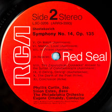 Load image into Gallery viewer, Shostakovich* / Eugene Ormandy  -  The Philadelphia Orchestra : Shostakovich Symphony No. 14 Op. 135 (LP, Album)