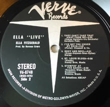 Load image into Gallery viewer, Ella Fitzgerald : Ella Live (LP, Album, Comp)