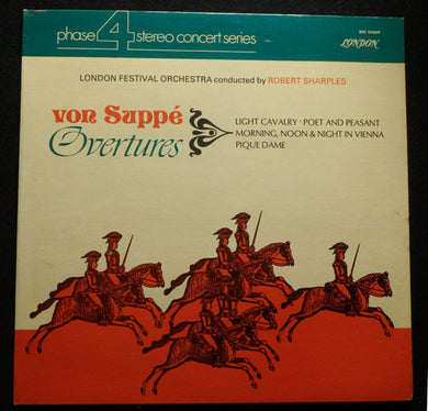 London Festival Orchestra Conducted By Robert Sharples* : Von Suppé Overtures (LP, Gat)