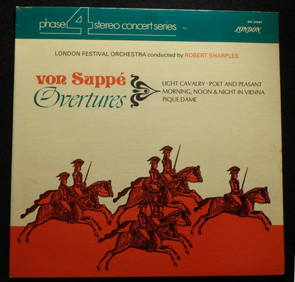 London Festival Orchestra Conducted By Robert Sharples* : Von Suppé Overtures (LP, Gat)