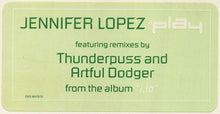 Load image into Gallery viewer, Jennifer Lopez : Play (12&quot;, Promo)