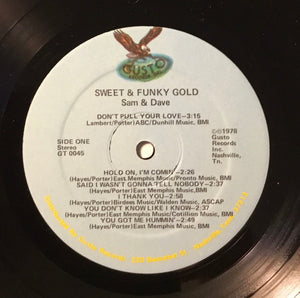 Sam & Dave : Sweet & Funky Gold (LP, Comp)