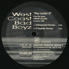 Load image into Gallery viewer, Master P Presents West Coast Bad Boyz : Pop Lockin' II (12", Promo)