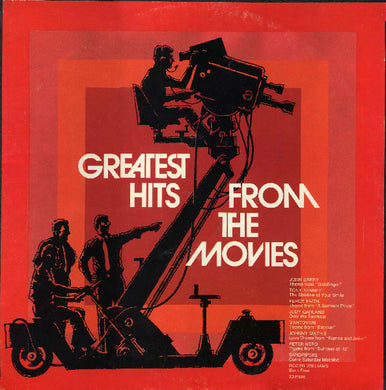 Various : Greatest Hits From The Movies (4xLP, Comp + Box)