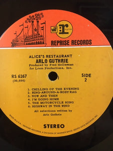 Arlo Guthrie : Alice's Restaurant (LP, Album, Ste)