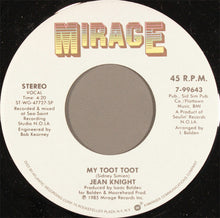Load image into Gallery viewer, Jean Knight : My Toot Toot (7", SP )