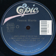 Load image into Gallery viewer, Teena Marie : Here's Looking At You (12", Single)