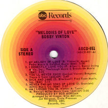 Load image into Gallery viewer, Bobby Vinton : Melodies Of Love (LP, Album, Ter)