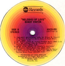 Load image into Gallery viewer, Bobby Vinton : Melodies Of Love (LP, Album, Ter)